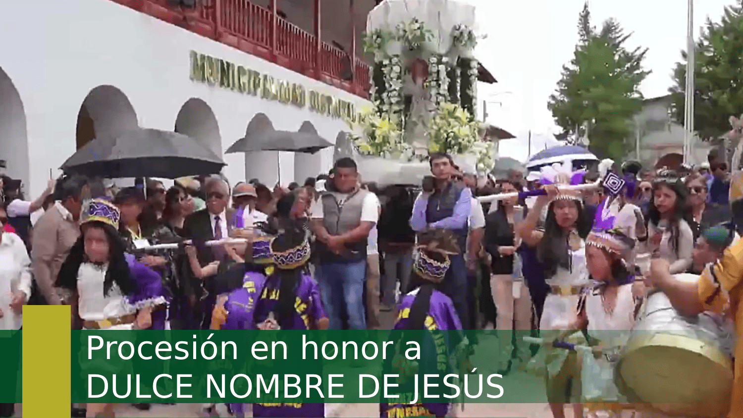 Procesión en honor al Dulce Nombre de Jesús 2026
